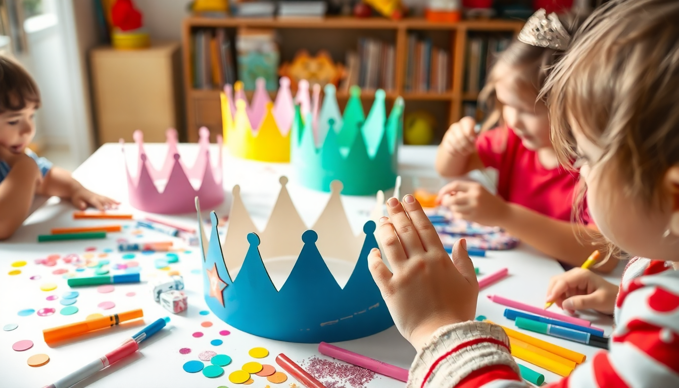 giochi creativi per bambini diademi da decorare 1748650488
