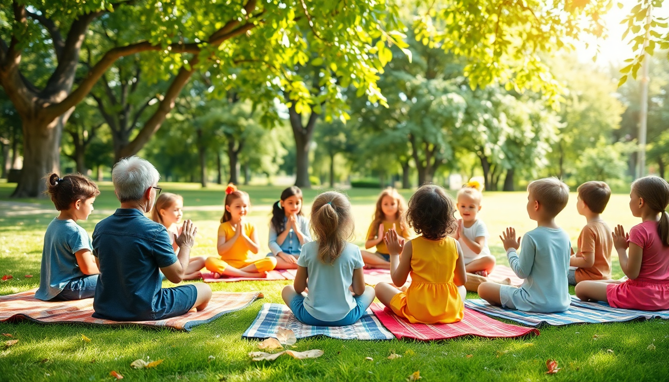 Il gioco del benessere: meditazione per bambini