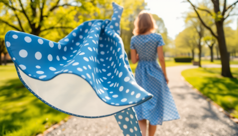 il vestito a pois un classico senza tempo per le mamme 1747554189