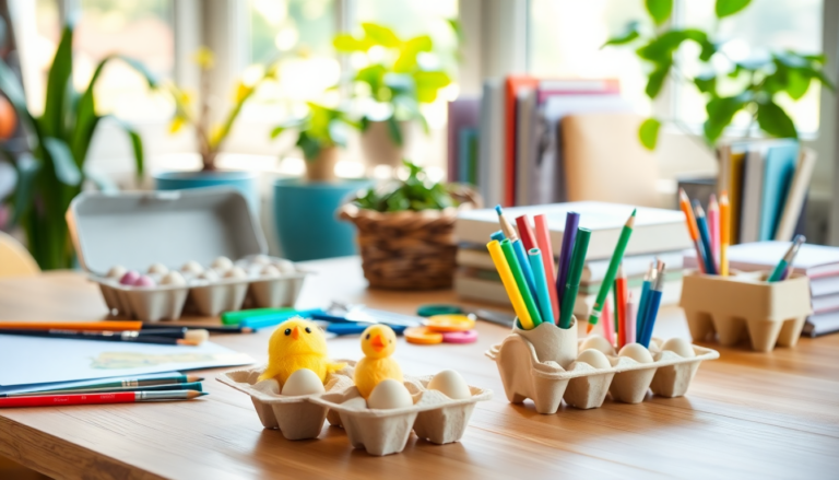 lavoretti creativi con la scatola delle uova 1746332788