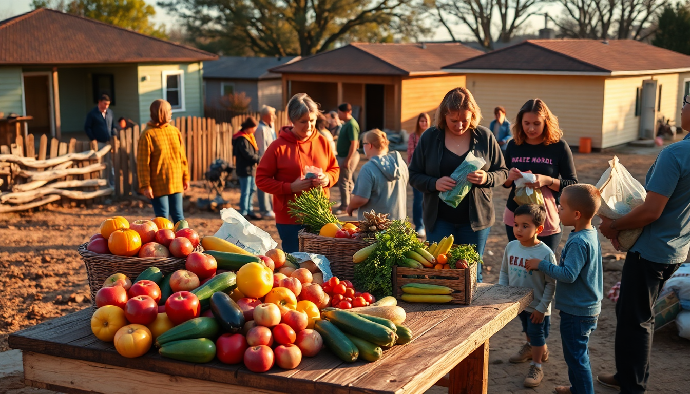 Lotta contro l’insicurezza alimentare in Oklahoma
