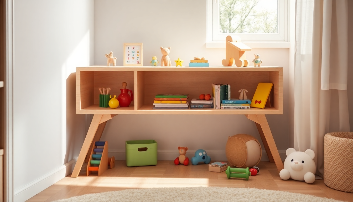 Scaffale in MDF: l’alleato perfetto per la cameretta dei tuoi bambini