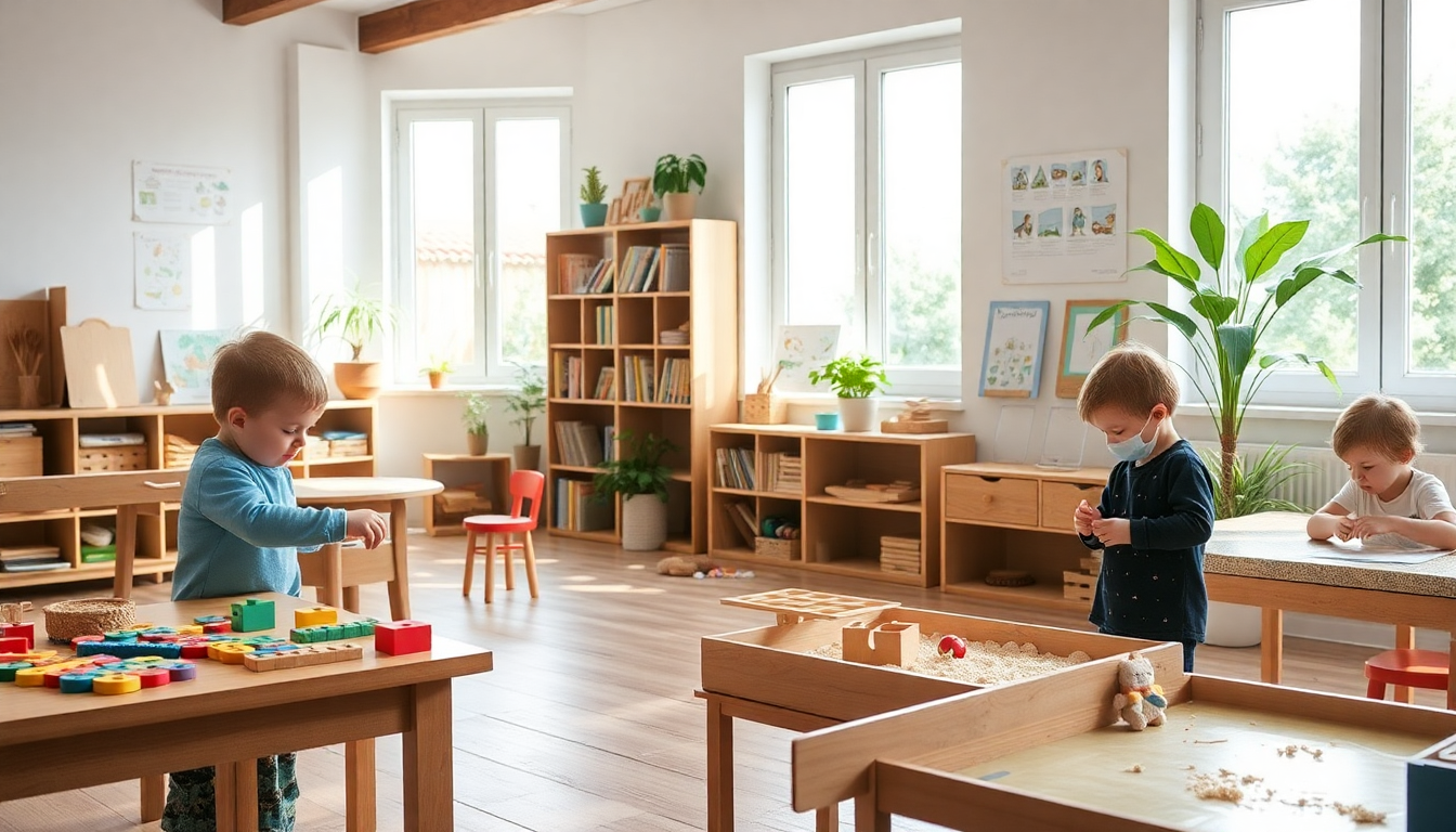 Scoprire il metodo Montessori per la crescita dei bambini