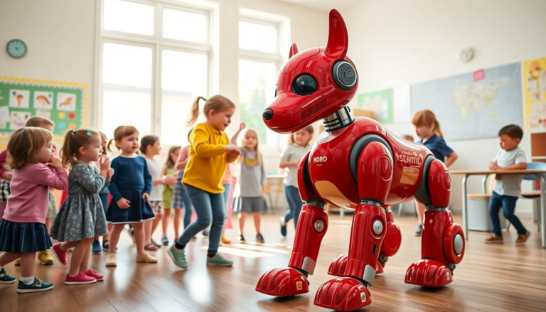 scoprire la robotica a scuola con red il cane robot 1748646781