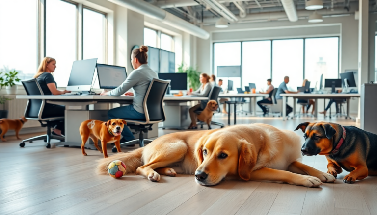 cani e benessere in ufficio come gli amici a quattro zampe migliorano la produttivita 1751116562