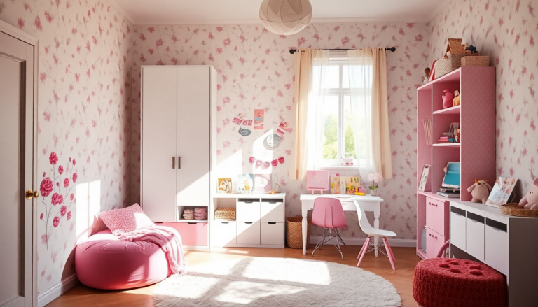 come scegliere la carta da parati ideale per la cameretta delle ragazze 1749615480