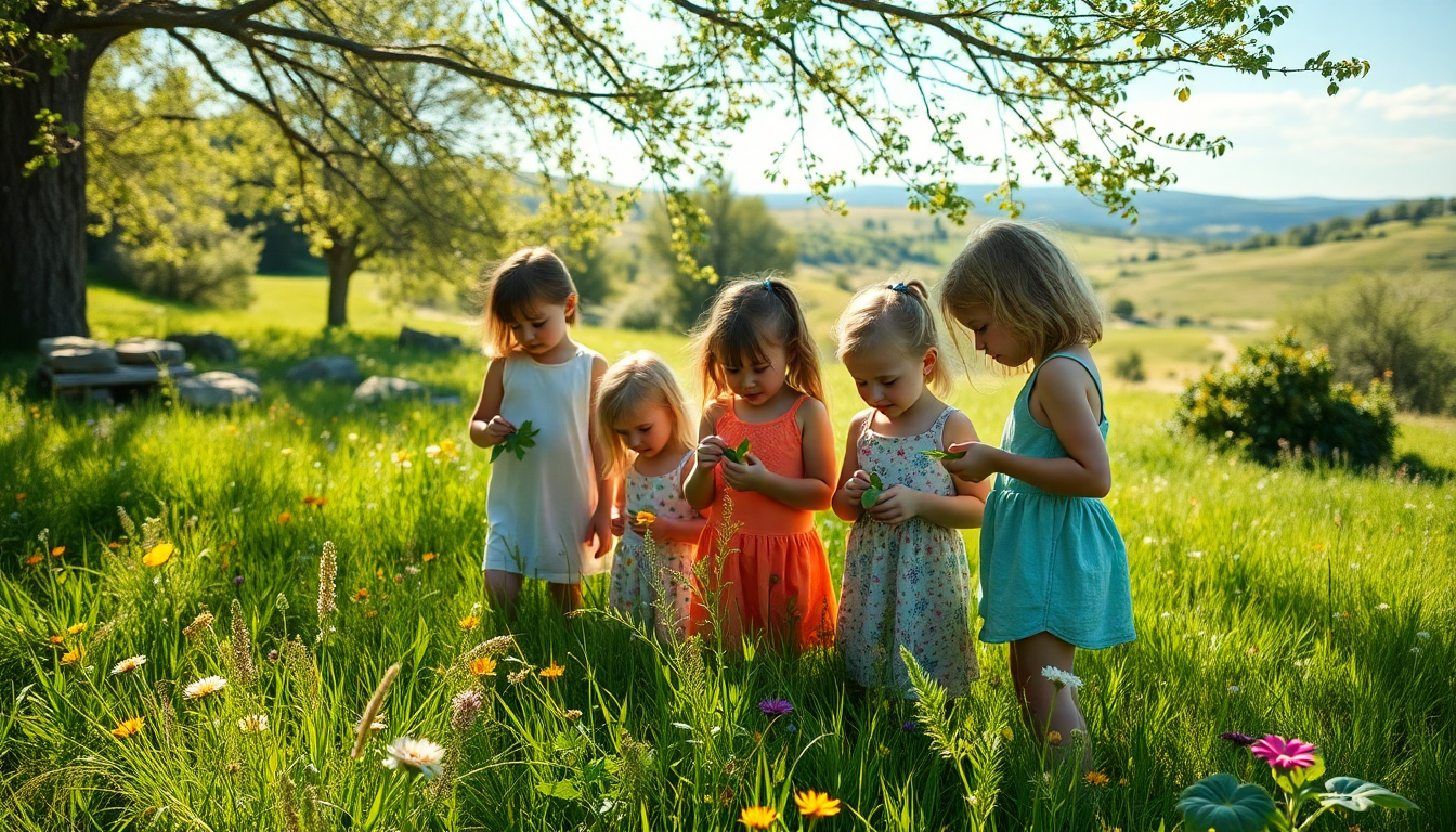 scoprire la natura gioco e apprendimento per i bambini in estate 1751105561