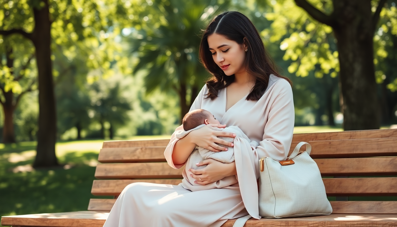 collezione di abbigliamento per lallattamento eleganza e funzionalita 1751811583