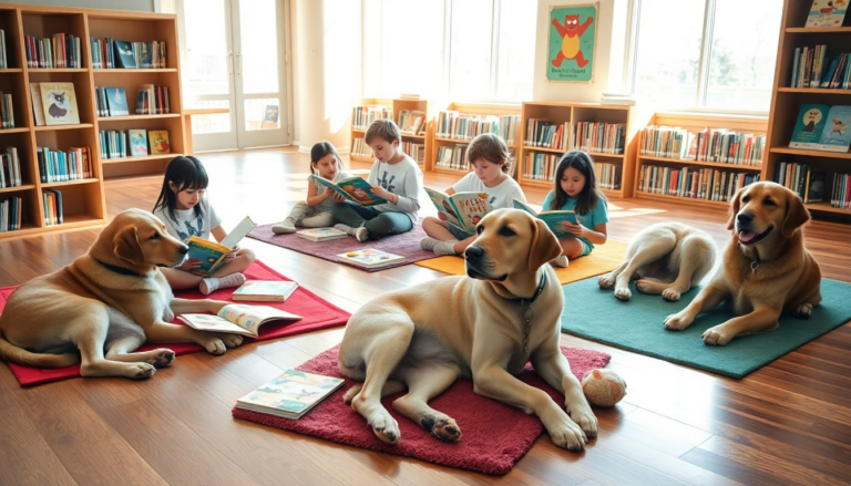 scopri il programma di lettura con i cani per bambini 1752717508