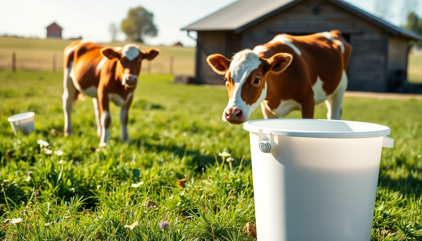 secchio allattamento salute e igiene per vitelli 1752758246