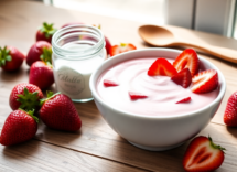 semplicita e freschezza crema di fragole e yogurt per una merenda sana 1752084043