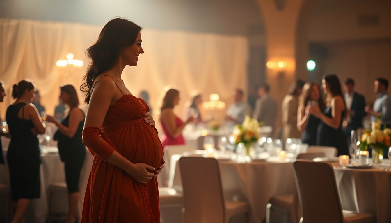 eleganza e comfort abiti premaman per eventi speciali python 1757452023