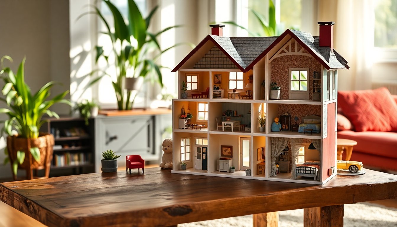Scopri la casa delle bambole: un regalo che stimola la creatività