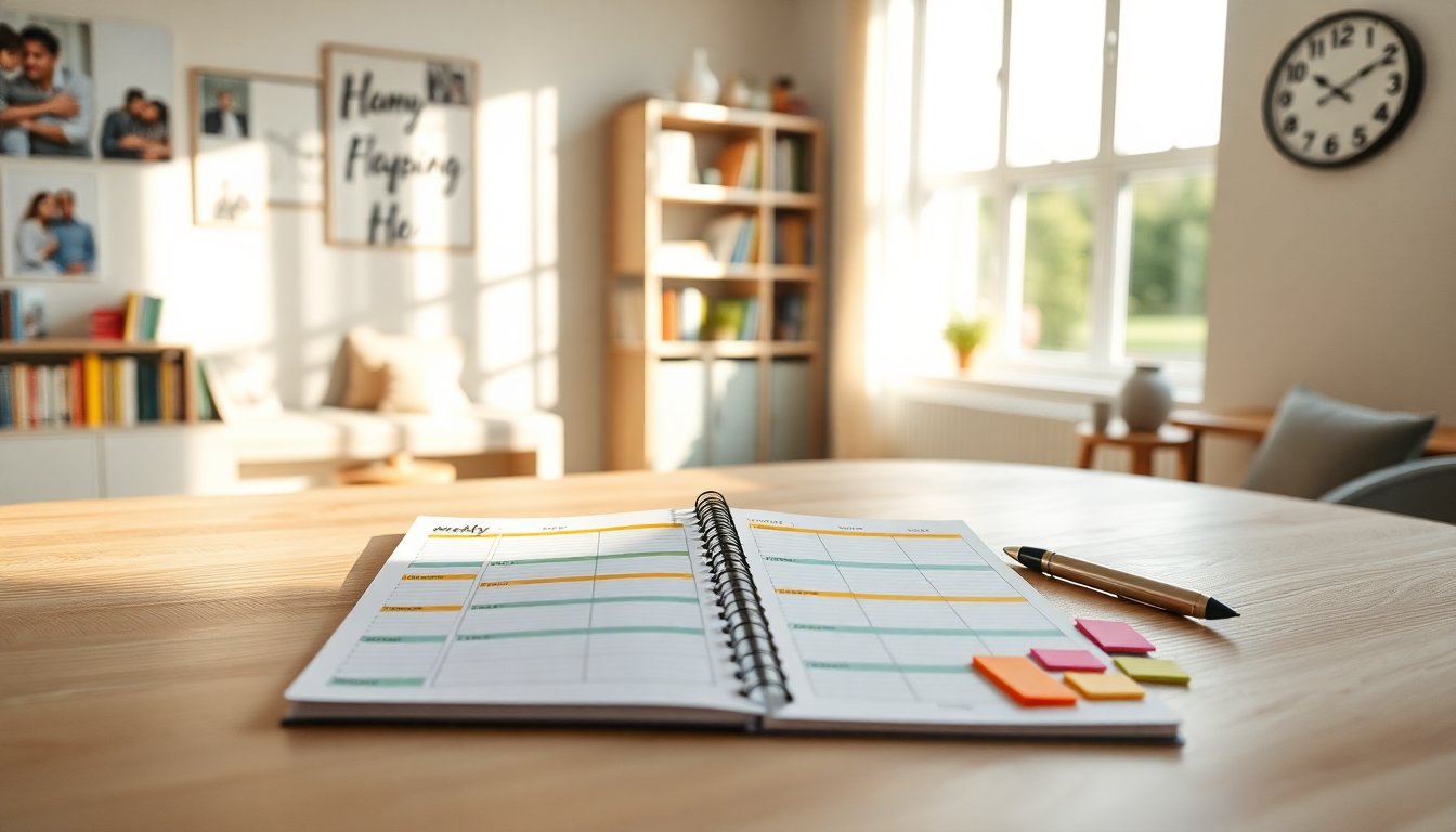 guida alla pianificazione settimanale per bilanciare vita familiare e lavoro 1761741869