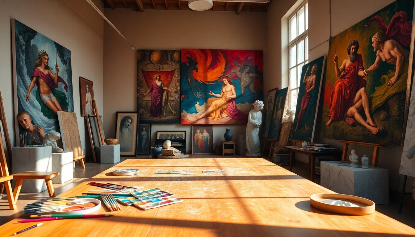 esplora larte contemporanea di theic un viaggio tra mitologia e cinema 1765541277