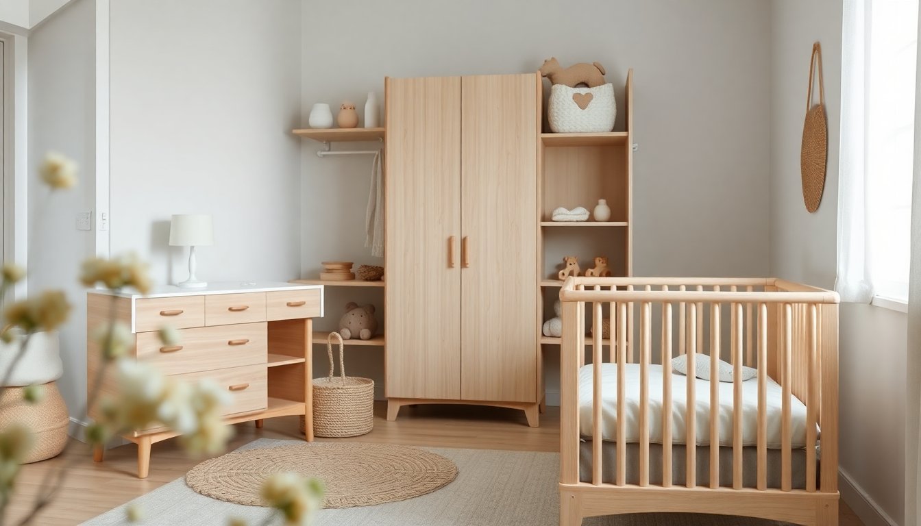 idee per arredare la camera del bebe con materiali naturali e mobili evolutivi 1771787293