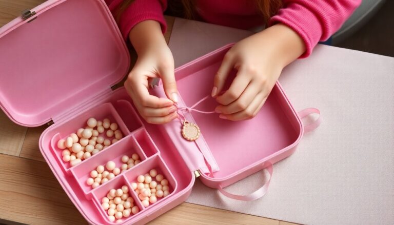 cofanetto creativo wevol per creare bracciali kit completo per bambine 1773329435