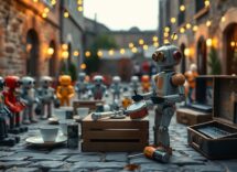 Festa robotica per giocattoli: serata con Cobol Pongide ed Emiglino