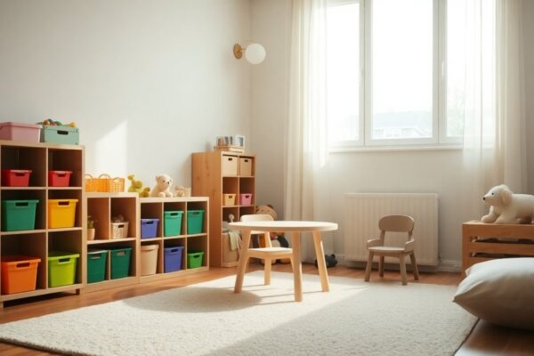 Soluzioni pratiche per una casa ordinata con bambini e mobili pensati per loro