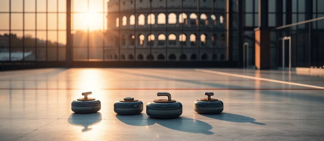 Curling senza ghiaccio a Colle Oppio: innovazione e inclusione