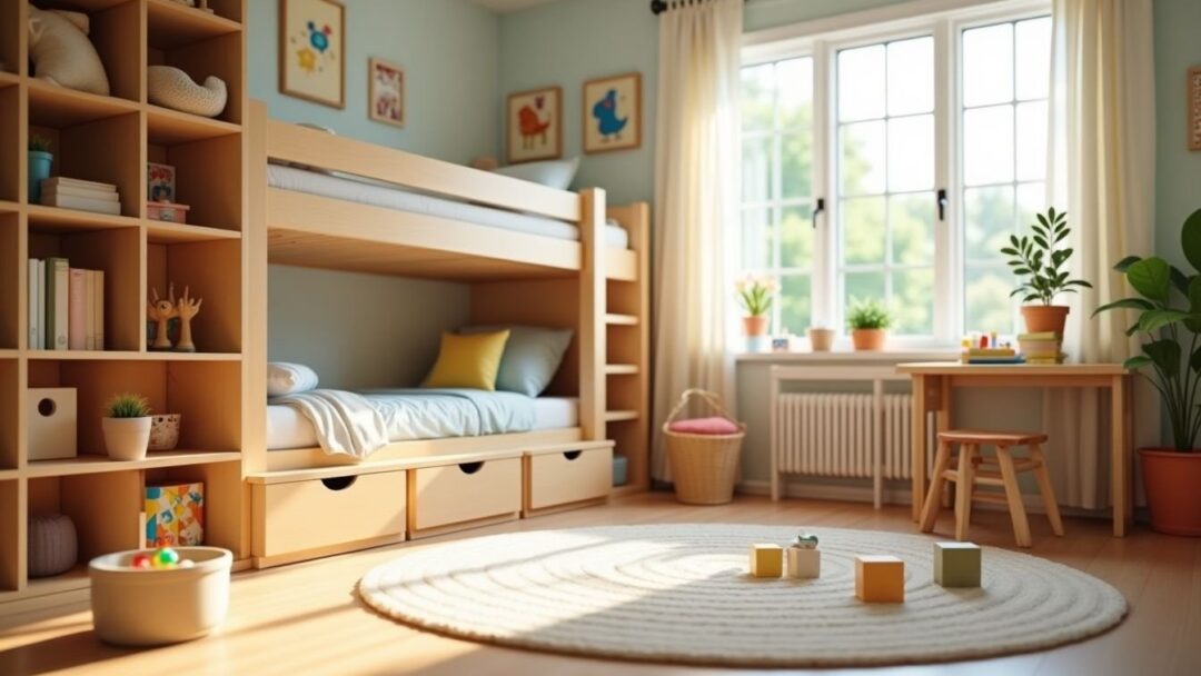 Organizzare la stanza dei bambini: consigli per un ambiente flessibile e funzionale