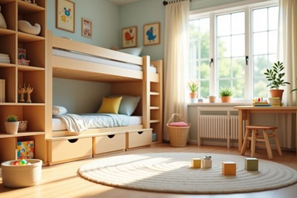 Organizzare la stanza dei bambini: consigli per un ambiente flessibile e funzionale
