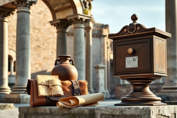 Ostia Antica: la storia del postino che consegna la posta a piedi tra scavi archeologici