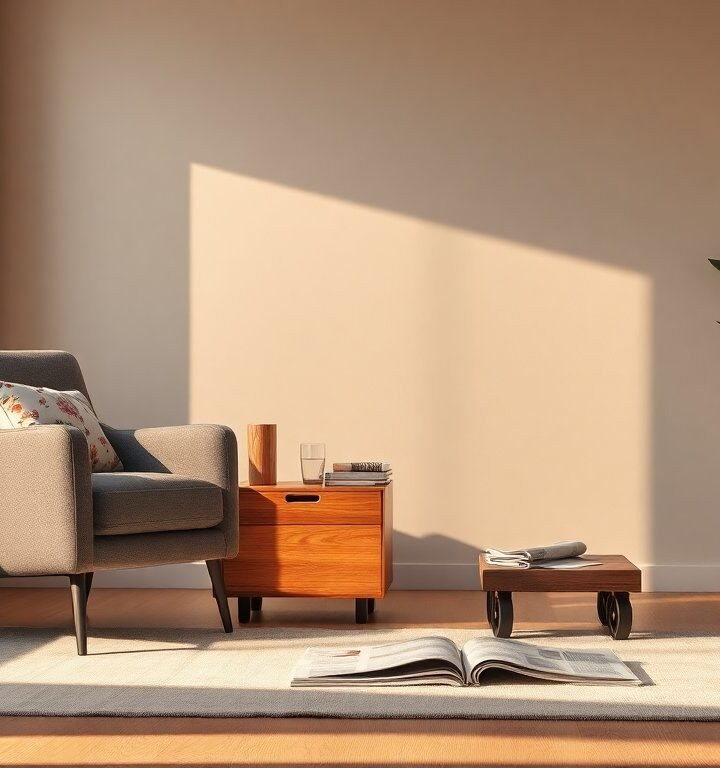 Poltrone e carrello IKEA per il soggiorno: design, comfort e praticità in casa