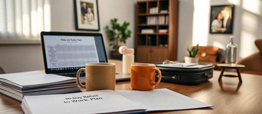 Rientro al lavoro dopo la maternità: piano pratico in 30 giorni