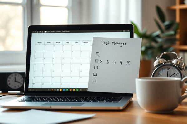 Strumenti digitali per l’equilibrio lavoro-famiglia: calendari, task manager e timer