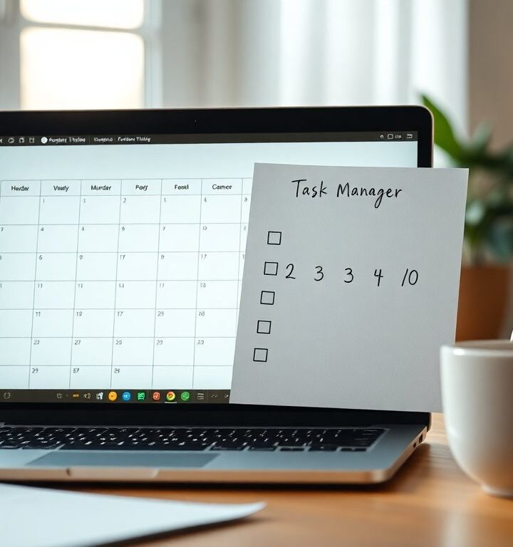 Strumenti digitali per l’equilibrio lavoro-famiglia: calendari, task manager e timer