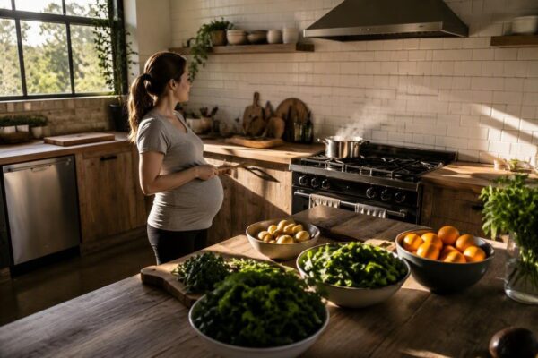 Alimentazione in gravidanza: 9 menu settimanali con varianti vegetariane