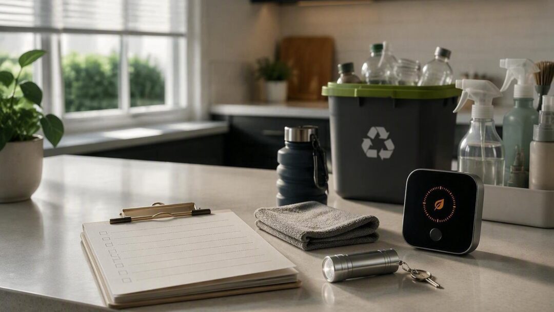 Checklist casa in 30 minuti: sicurezza, pulizia, risparmio