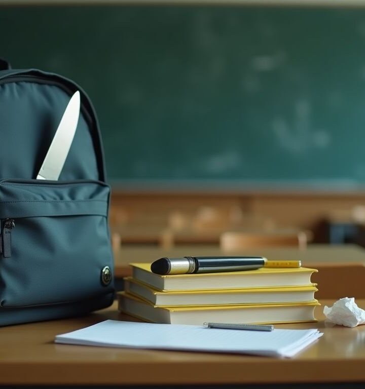 Coltello nello zaino a scuola di Trepuzzi: cosa è successo
