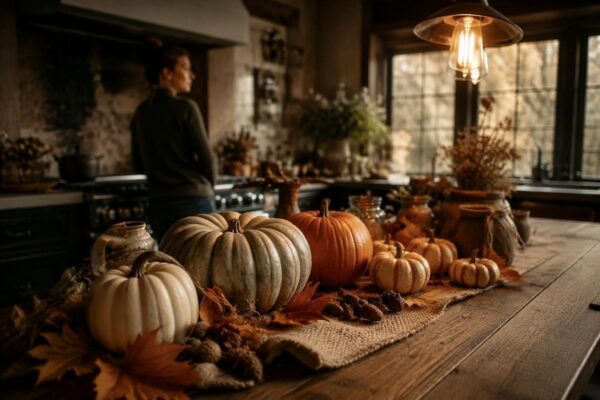 Idee Creative per Decorazioni Autunnali con Zucche Decorative