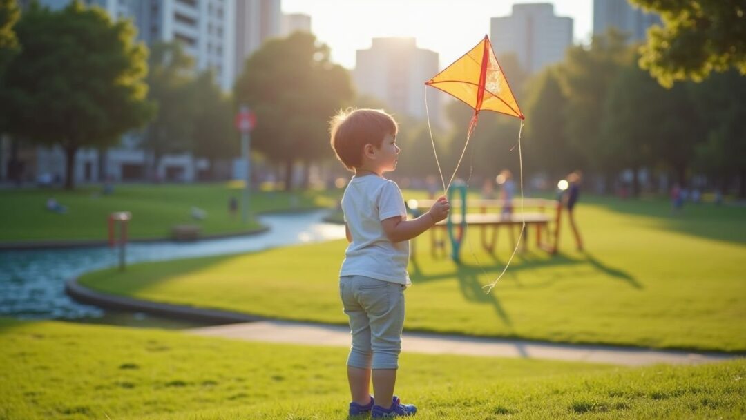 Parchi e aree blu: benessere e sicurezza per bambini