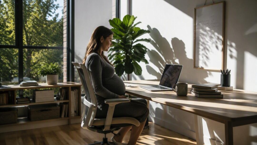 Smart working in gravidanza: organizzazione ergonomica e routine efficaci