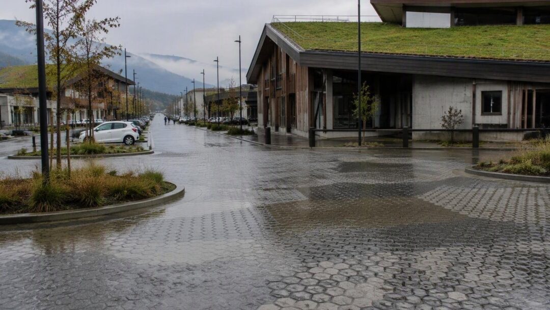 Quartieri spugna per città fresche e senza allagamenti