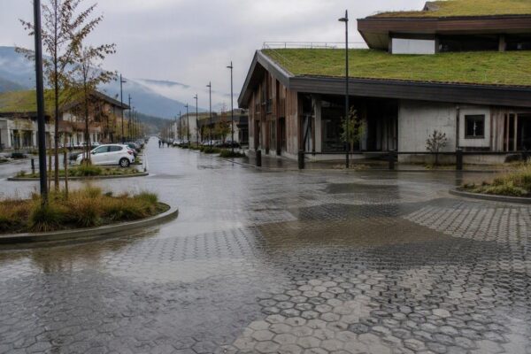 Quartieri spugna per città fresche e senza allagamenti
