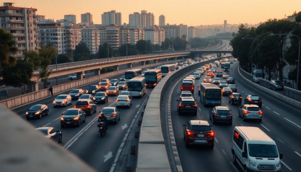 Aggiornamento mattutino sul traffico a Roma
