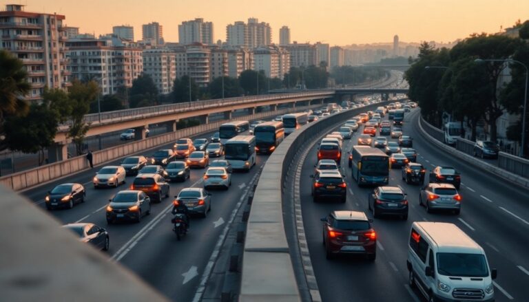 Aggiornamento mattutino sul traffico a Roma