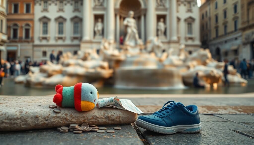 Bimba di 2 anni si perde tra la folla a Fontana di Trevi e viene ritrovata