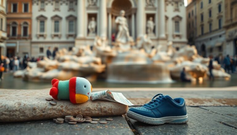 Bimba di 2 anni si perde tra la folla a Fontana di Trevi e viene ritrovata