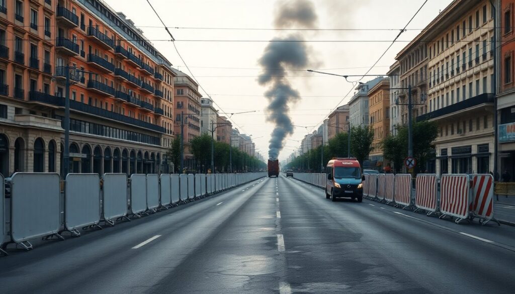 Camion in fiamme a Prati: aggiornamenti su strade chiuse e deviazioni