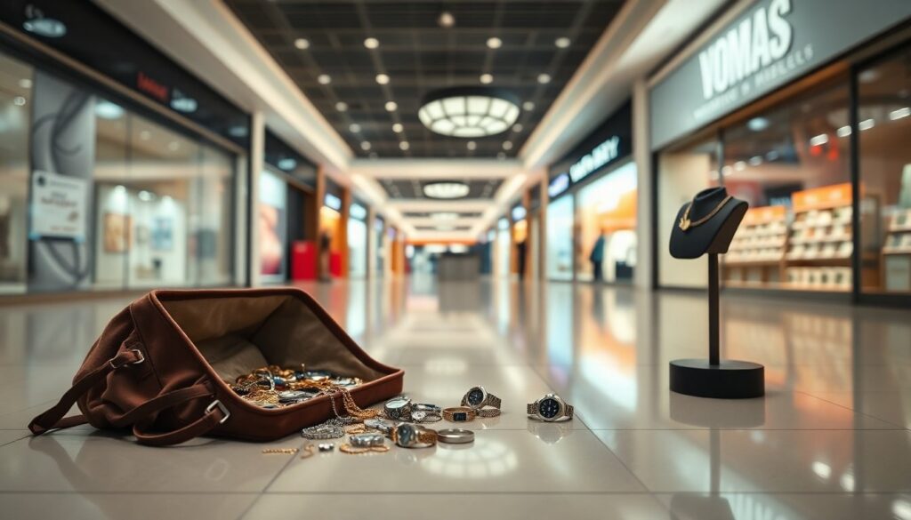 Furto armato in centro commerciale a Casal Bertone: bottino e indagini