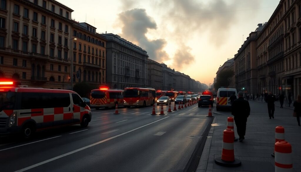 Incendio su via Salaria e aggiornamento traffico: cosa sapere