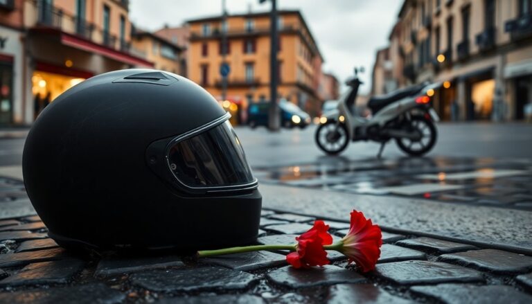 Scontro auto-moto in via Ettore Rolli: centauro perde la vita