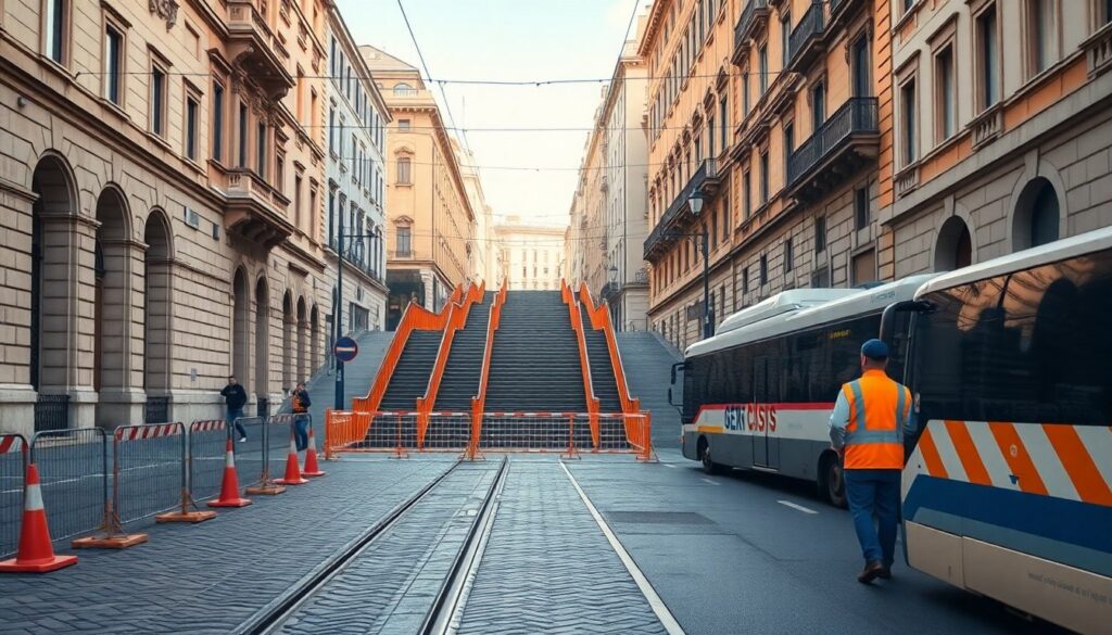 Viabilità a Roma: chiusure, eventi e servizi sostitutivi per la metro
