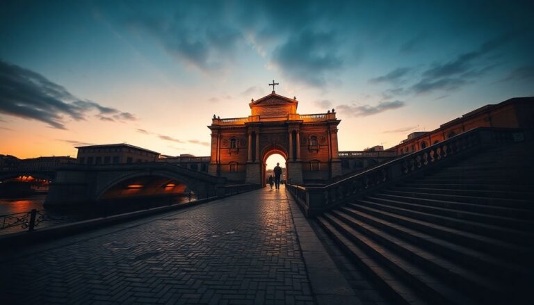 Agenti della Questura di Roma salvano un uomo sul ponte di Castel Sant’Angelo