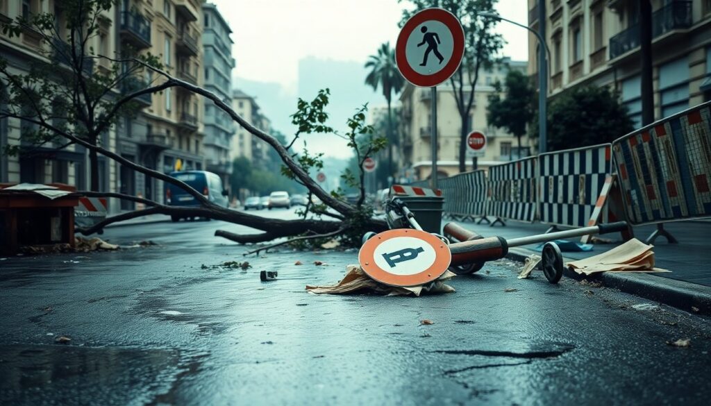 Caos viario a Roma dopo la tromba d’aria: chiusure, code e danni